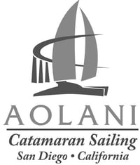 Aolani Catamaran logo BW