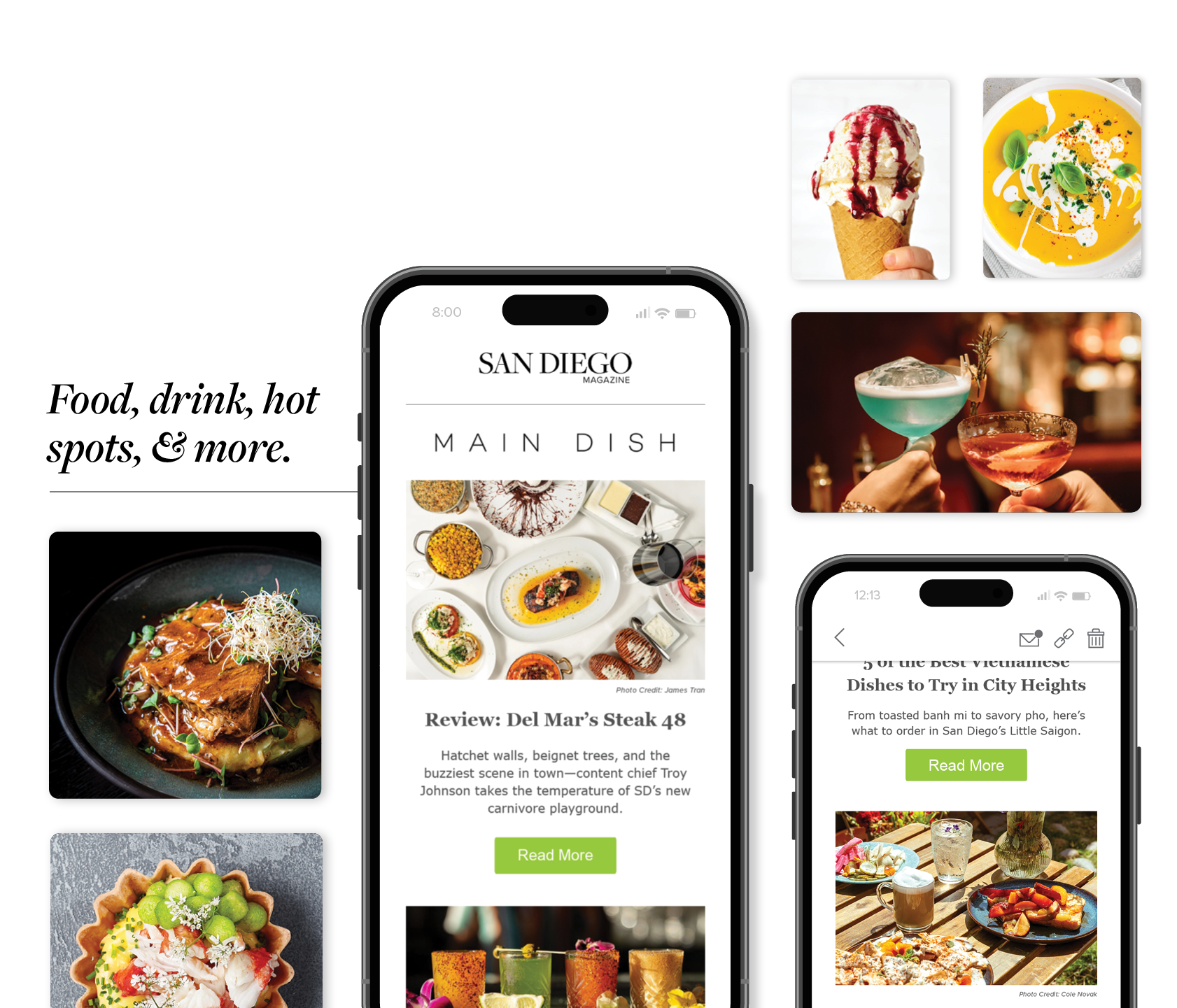 Sign Up to Receive Main Dish